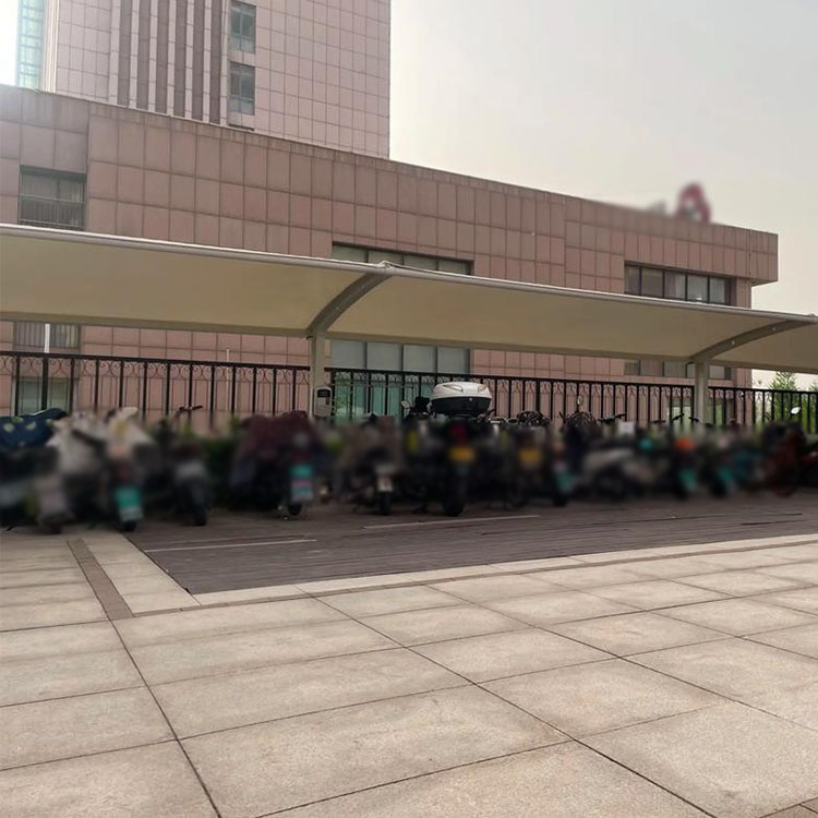 淮北膜结构电动车棚