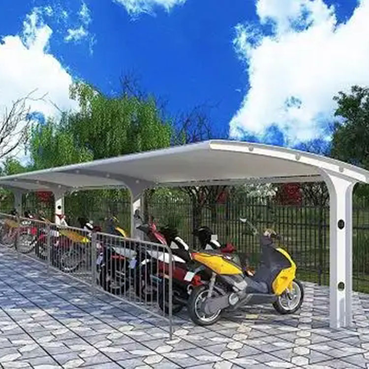 淮北膜结构电动车棚